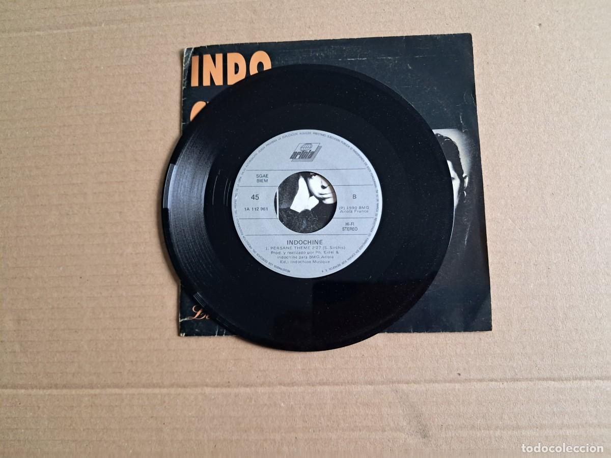 Discos de vinilo: INDOCHINE - LE BAISER SINGLE 1990 EDICION ESPA&Ntilde;OLA - Foto 2