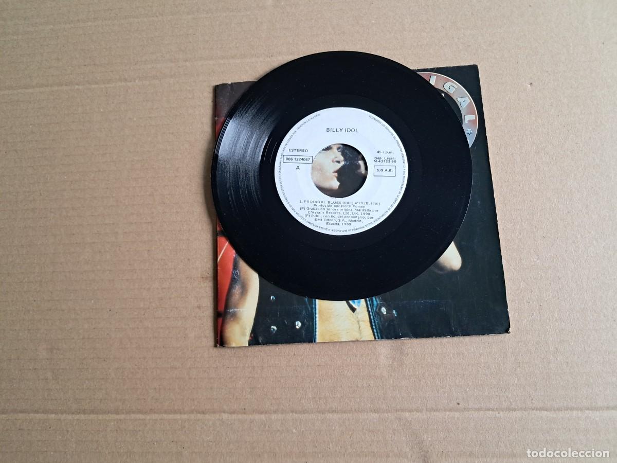Discos de vinilo: BILLY IDOL - PRODIGAL BLUES SINGLE GATEFOLD 1990 EDICION ESPA&Ntilde;OLA - Foto 3