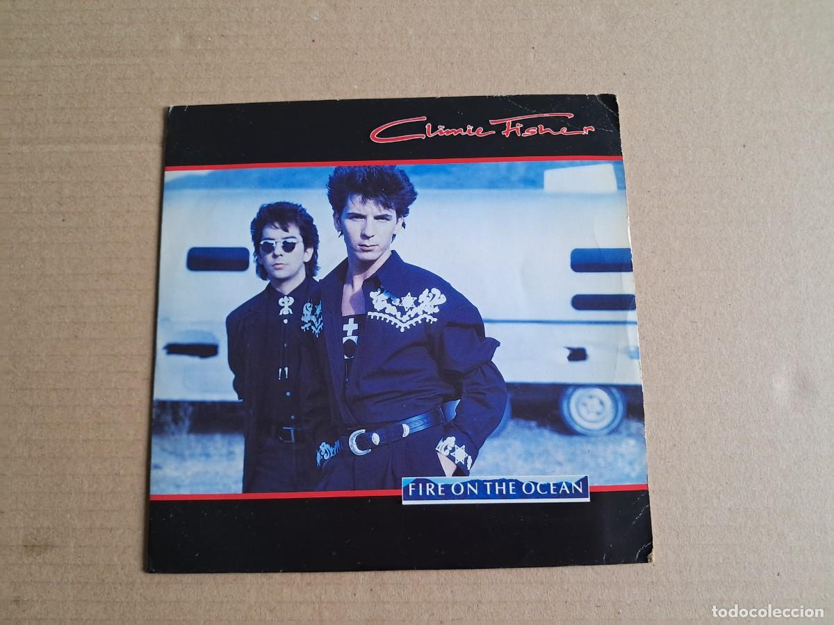 Discos de vinilo: CLIMIE FISHER - FIRE ON THE OCEAN SINGLE 1989 EDICION EUROPEA