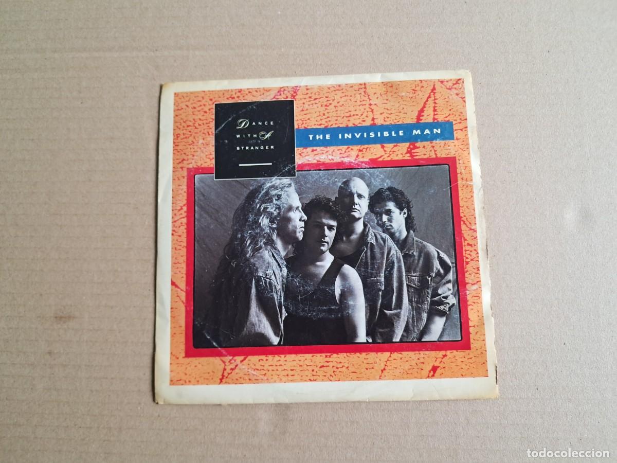 Discos de vinilo: DANCE WITH STRANGER - THE INVISIBLE MAN SINGLE 1989 EDICION ESPA&Ntilde;OLA