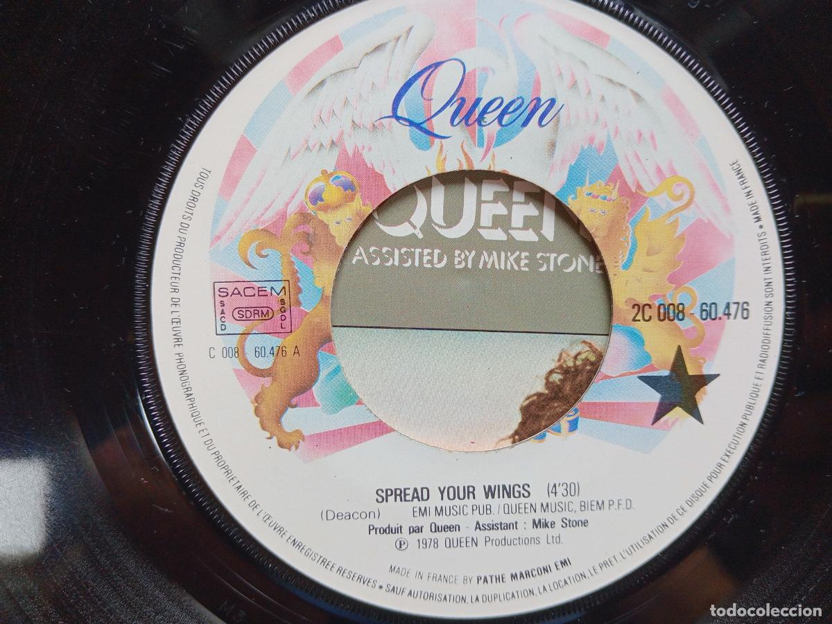 Discos de vinilo: Queen - spread your wings + sheer heart attack - Foto 3