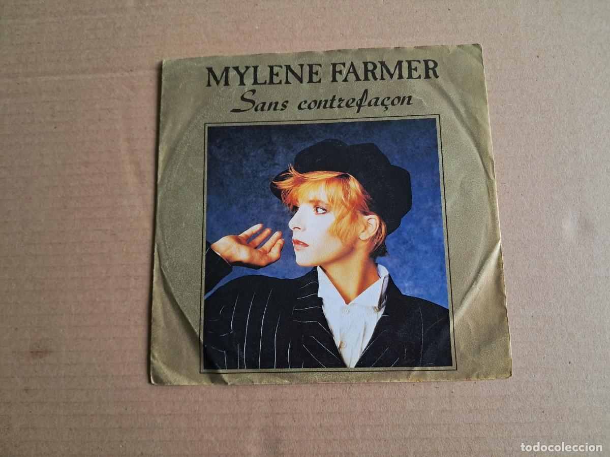 Discos de vinilo: MYLENE FARMER - SANS CONTREFACON SINGLE 1987 EDICION EUROPEA