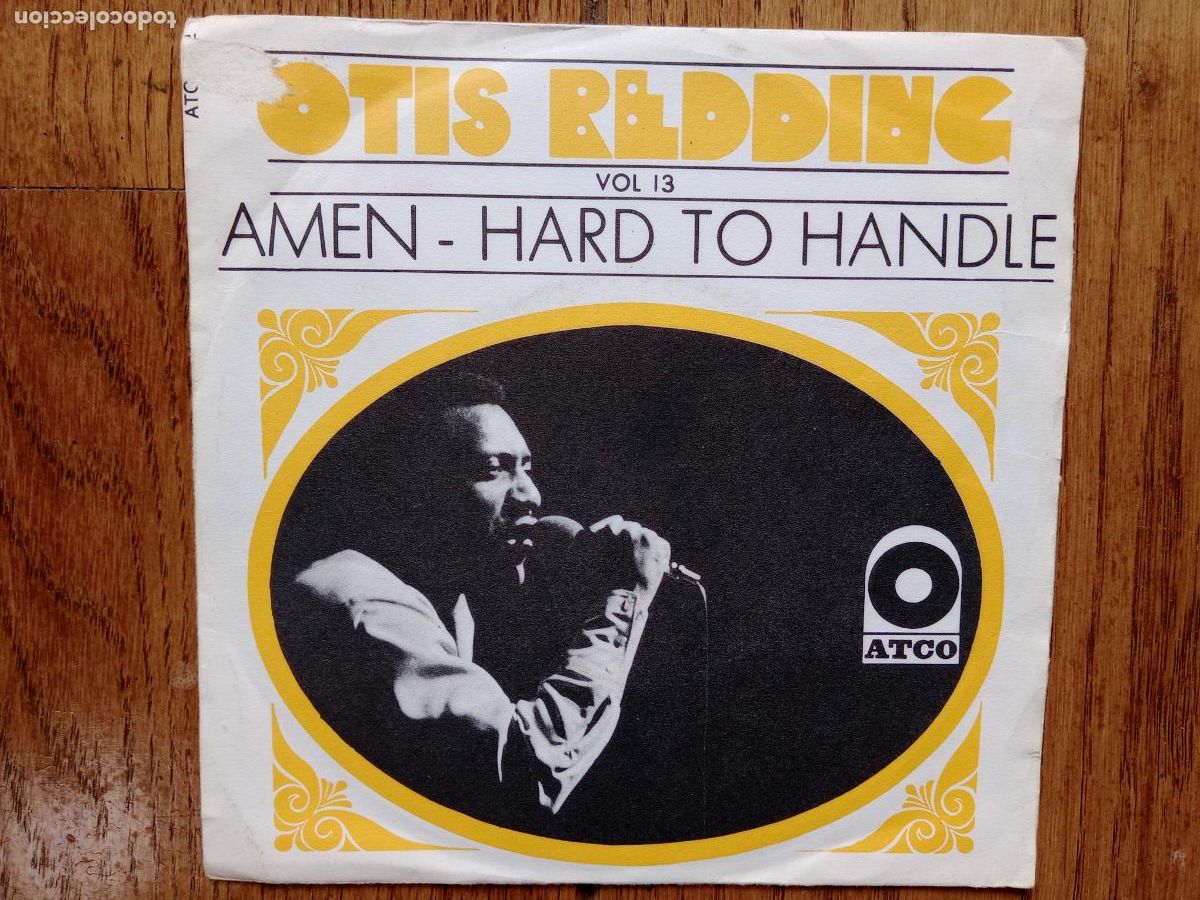 Discos de vinilo: Otis Redding - amen + hard to handle