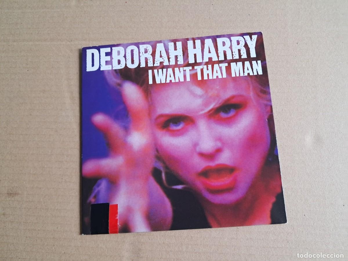 Discos de vinilo: DEBORAH HARRY - I WANT THAT MAN SINGLE 1989 EDICION INGLESA