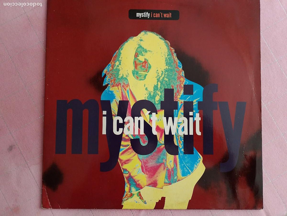 Discos de vinilo: Mystify &ndash; I Cant Wait,1992 techno - Foto 2