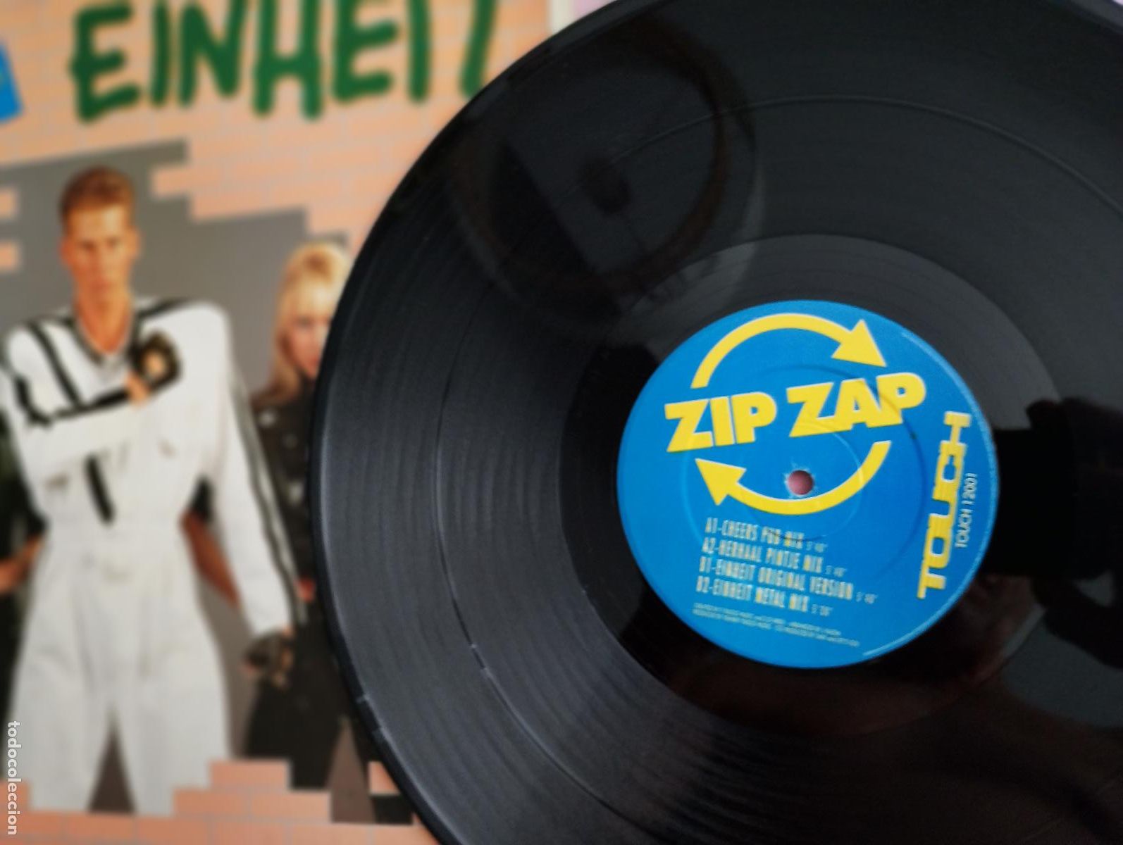 Discos de vinilo: Zip Zap &lrm;&ndash; Einheit 1991 techno - Foto 5