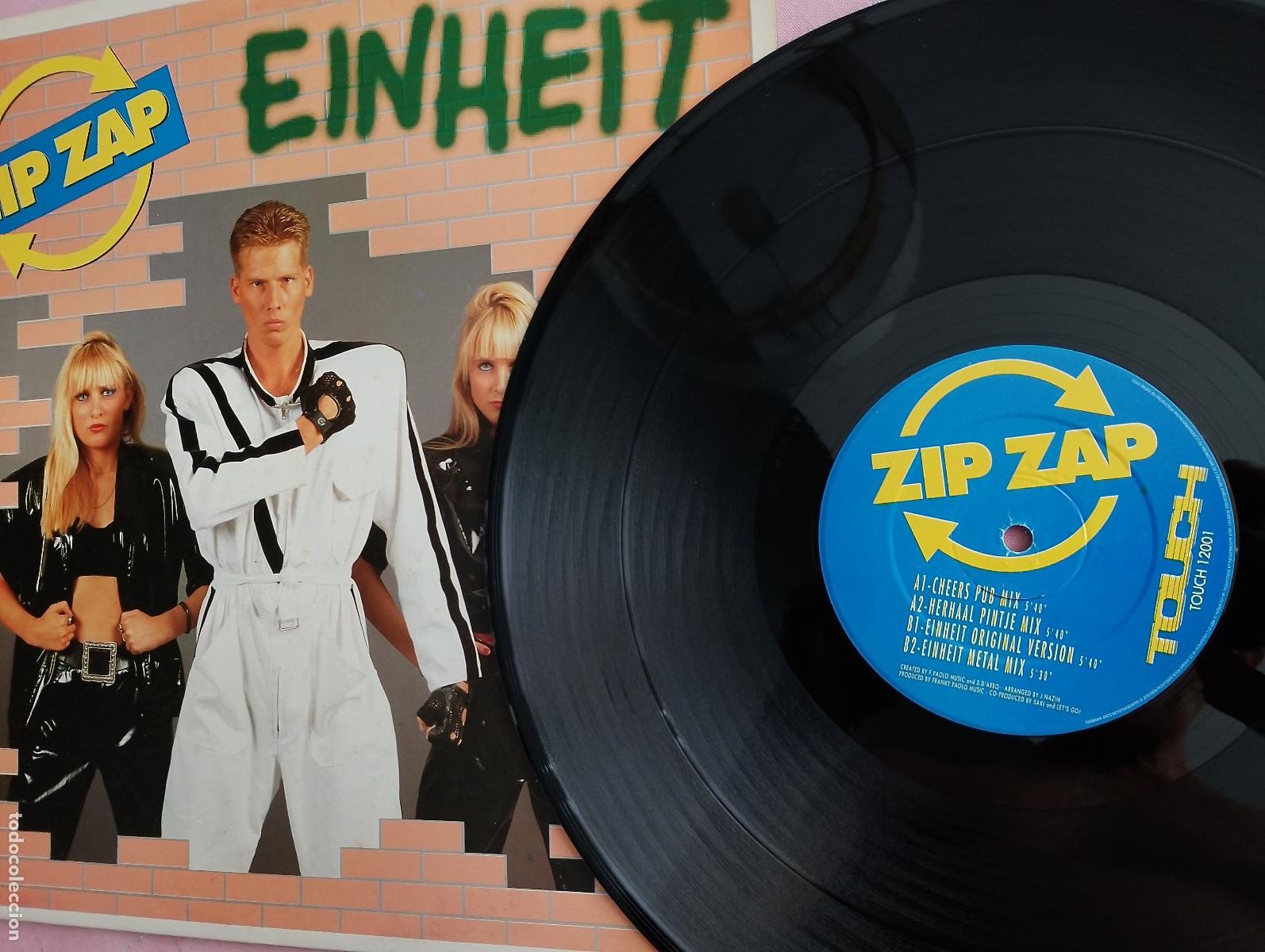 Discos de vinilo: Zip Zap &lrm;&ndash; Einheit 1991 techno - Foto 6