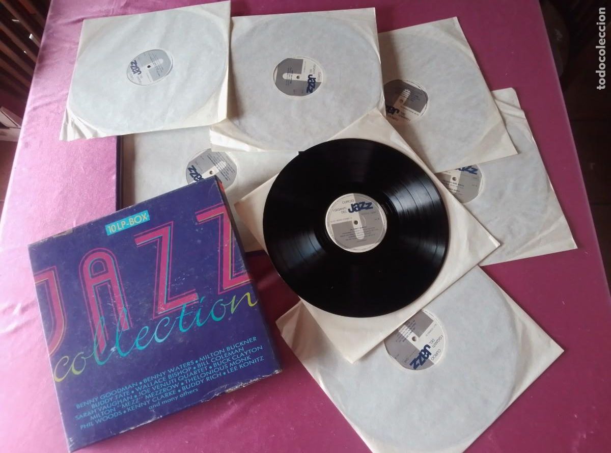 Discos de vinilo: JAZZ COLLETION 10 VINILOS 1970?? LP L31 4 3