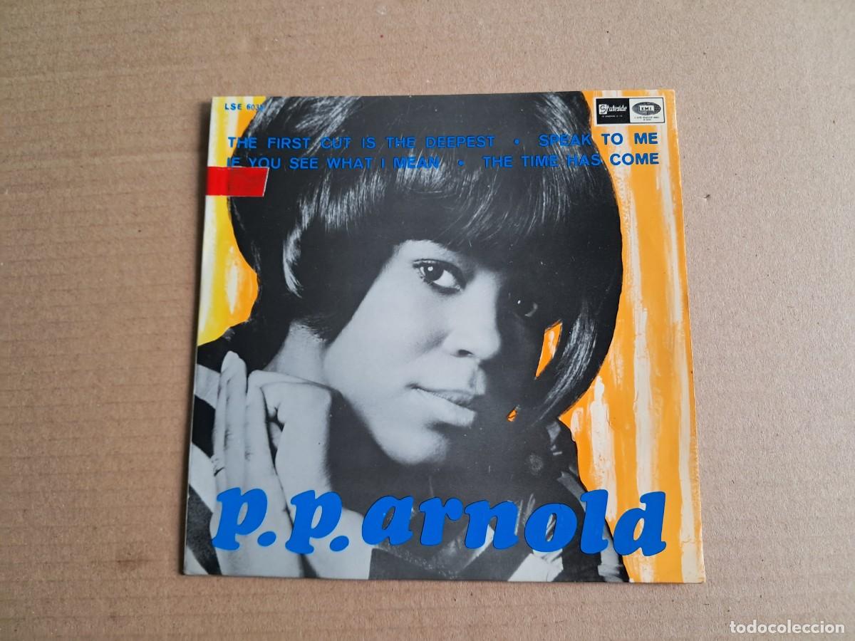 Discos de vinilo: P.P. ARNOLD - THE FIRST CUT IS THE DEEPEST EP 4 TEMAS 1967 EDICION ESPA&Ntilde;OLA