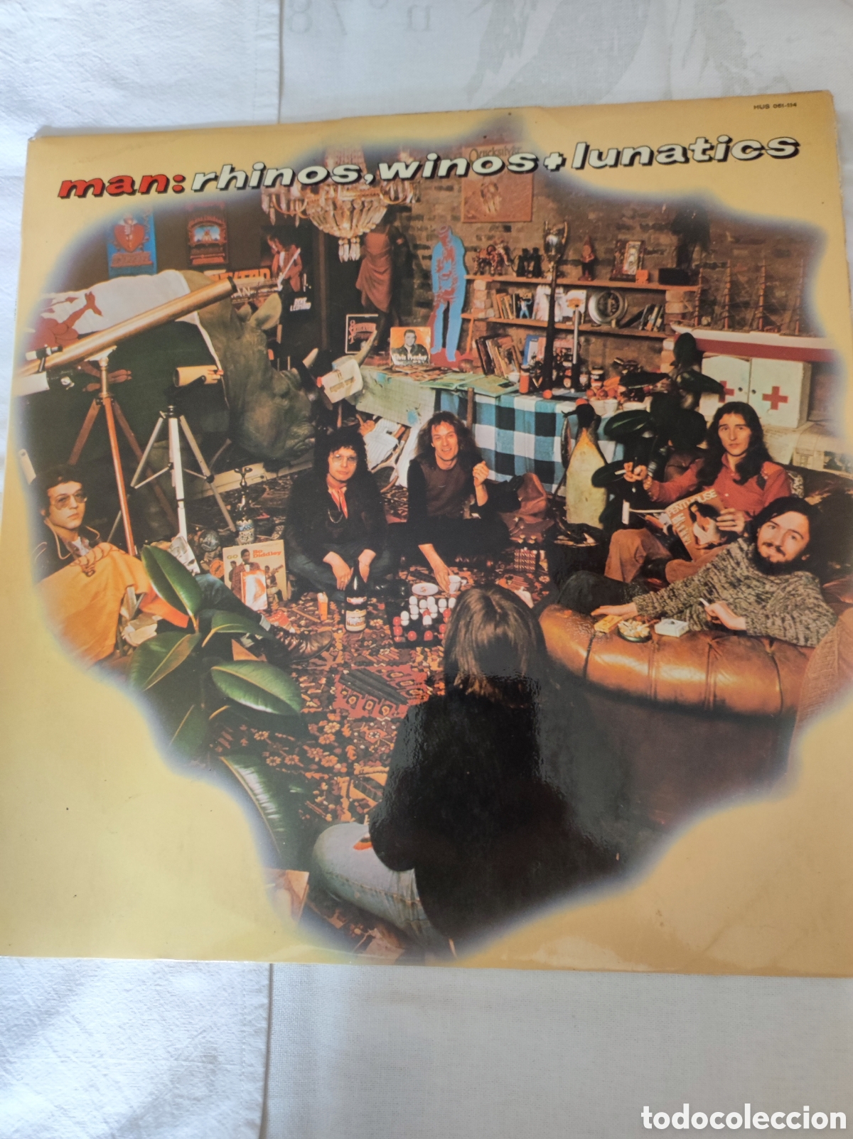 Discos de vinilo: MAN - RHINOS, WINOS + LUNATICS