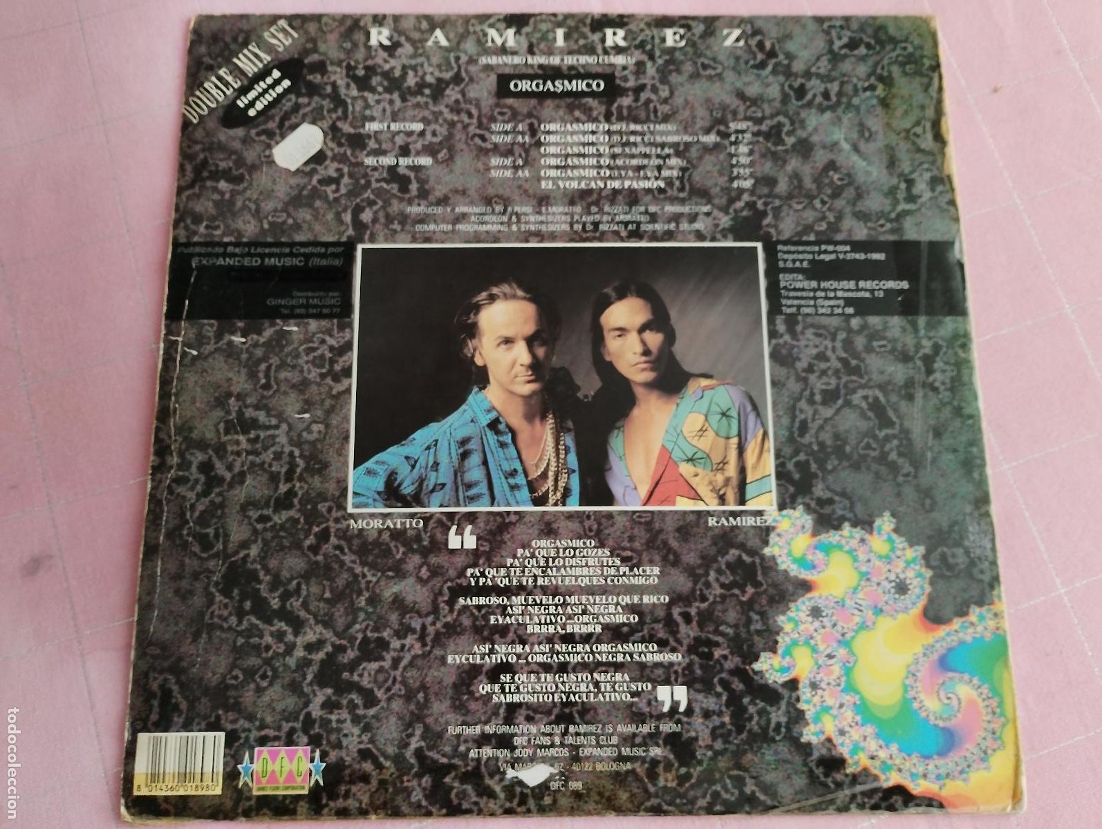 Discos de vinilo: Ramirez &lrm;&ndash; Orgasmico 1992 techno, ED LIMITADA, POWER HOUSE - Foto 4