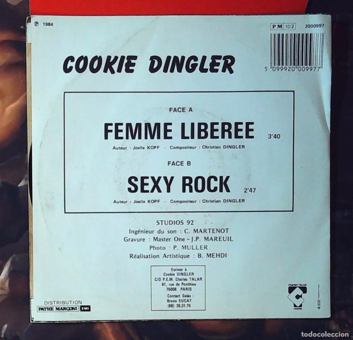 Discos de vinilo: ep frances single cookie dingler femme liberee - Foto 2
