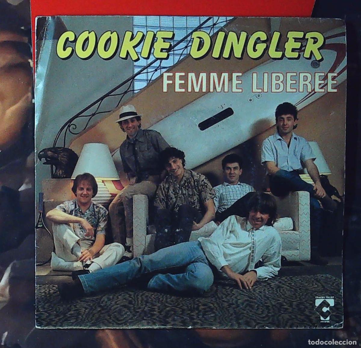 Discos de vinilo: ep frances single cookie dingler femme liberee