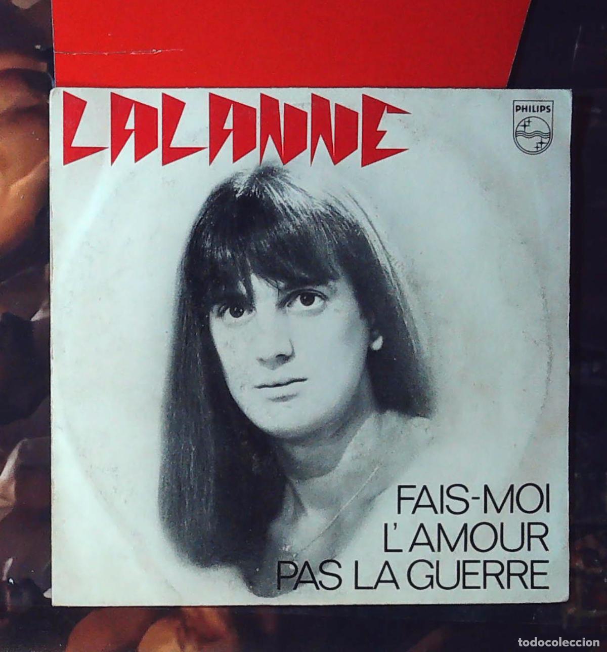 Discos de vinilo: ep frances single lalanne fais moi l'amour pas la guerre