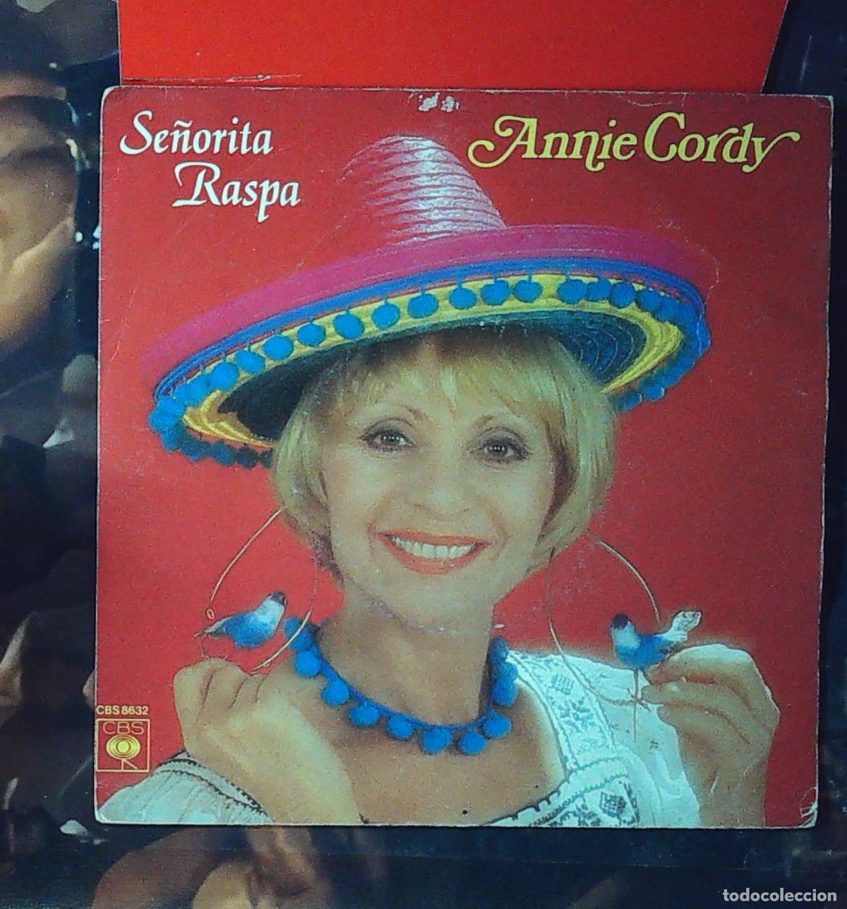 Discos de vinilo: ep frances single annie cordy se&ntilde;orita raspa super annie