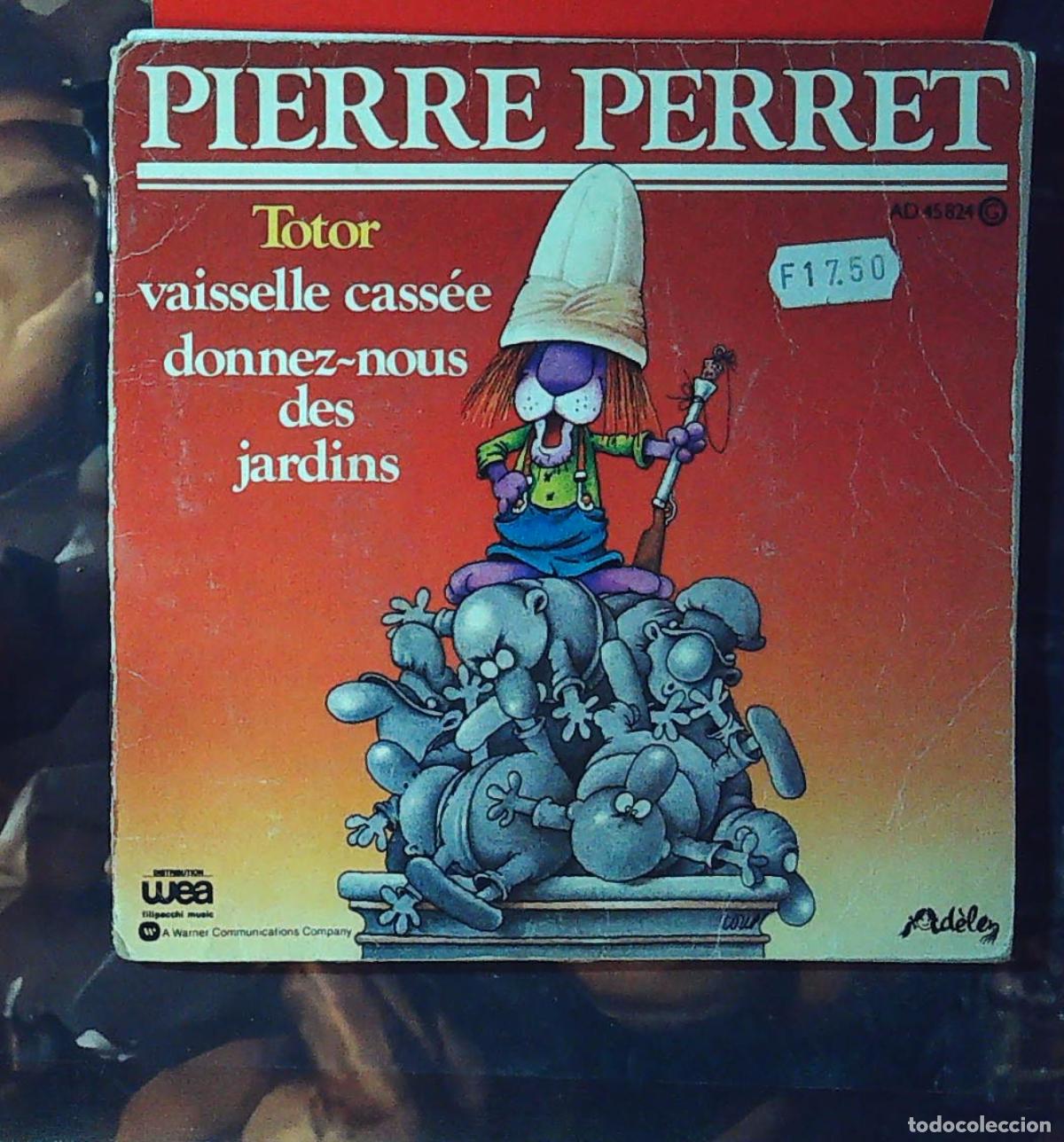 Discos de vinilo: ep frances single pierre perret totor - Foto 2