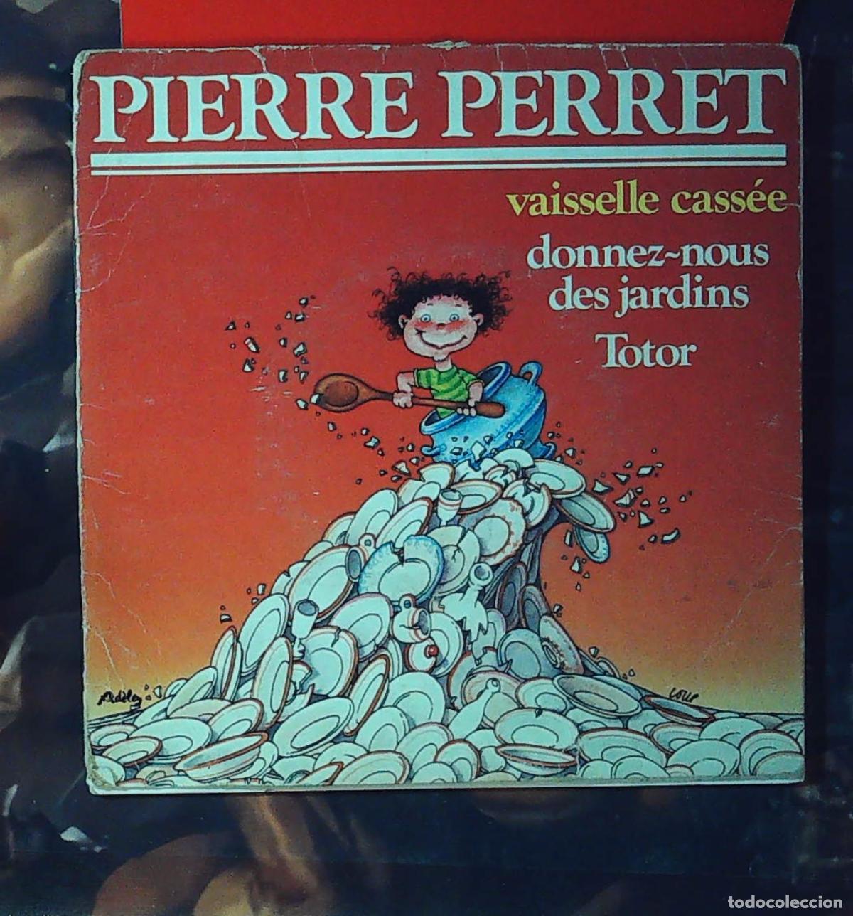 Discos de vinilo: ep frances single pierre perret totor