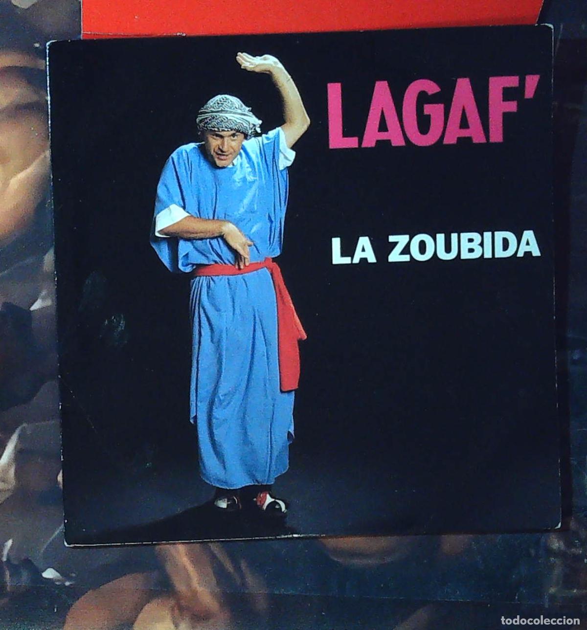 Discos de vinilo: ep frances single lagaf la zoubida