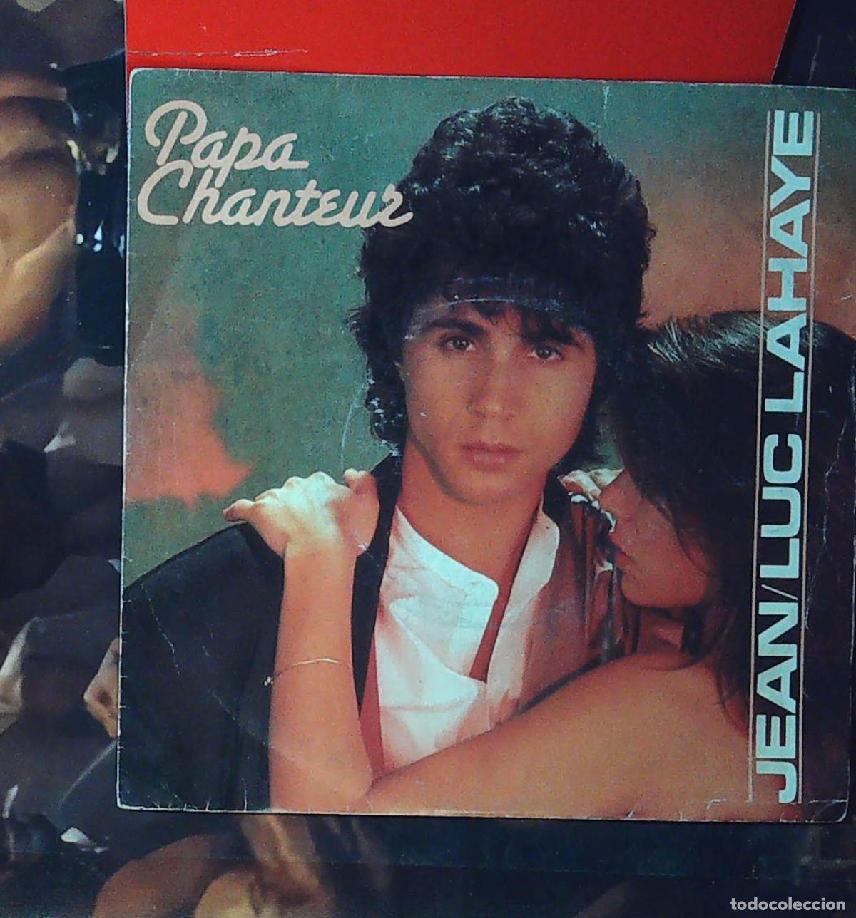 Discos de vinilo: ep frances single jean luc lahaye papa chanteur