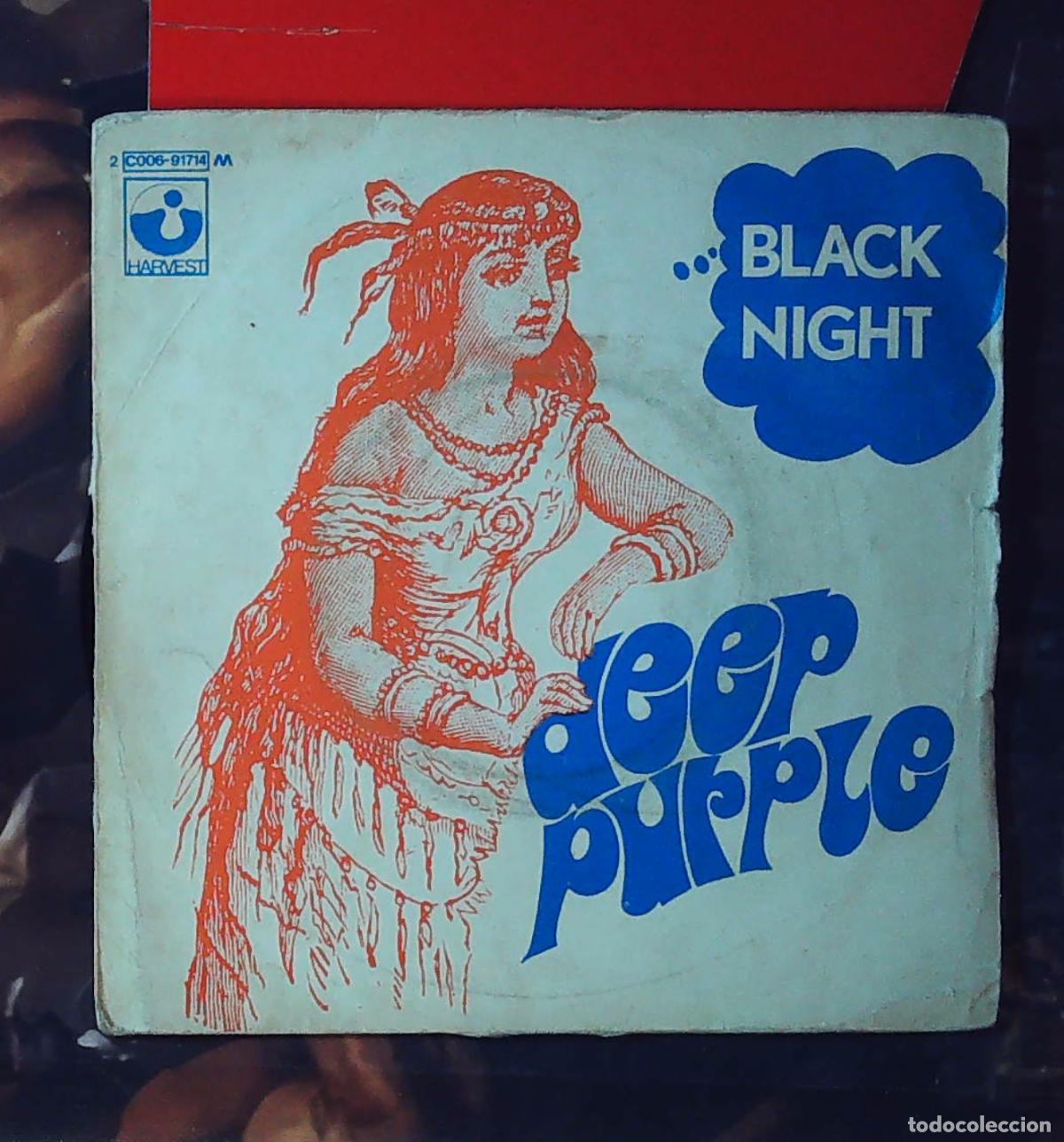 Discos de vinilo: ep frances single deep purple black night