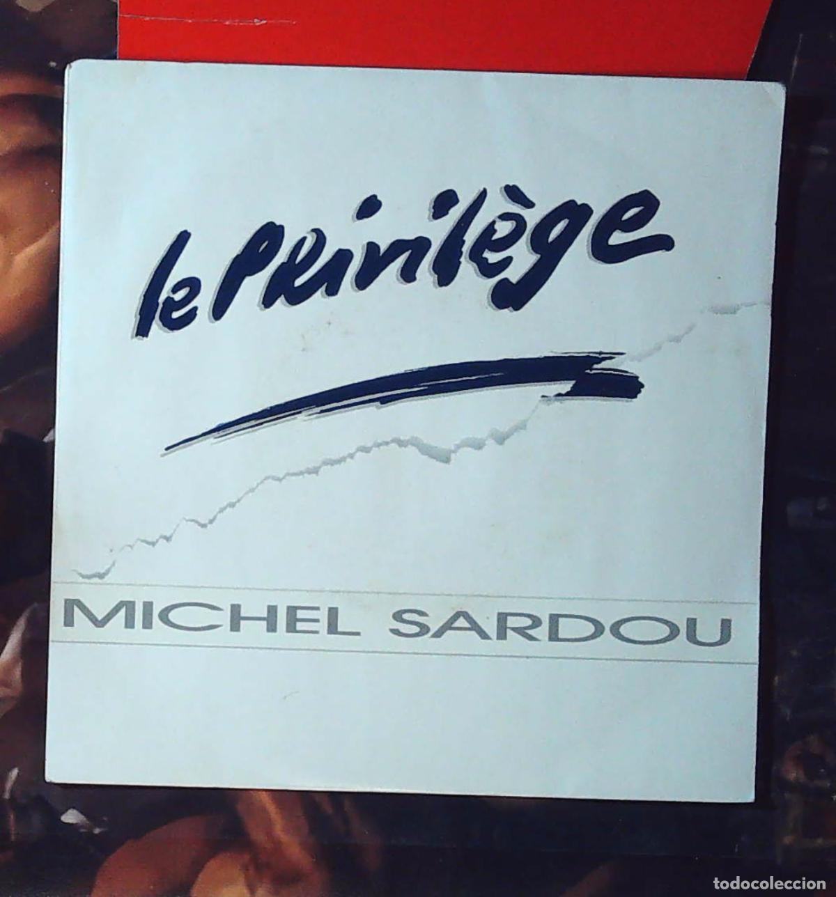 Discos de vinilo: ep frances single michek sardou le privilege