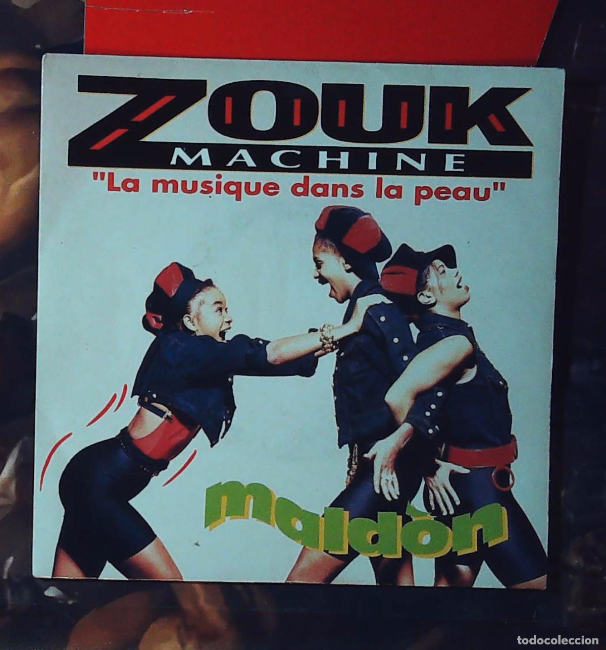 Discos de vinilo: ep frances single zouk machine la musique dans la peau