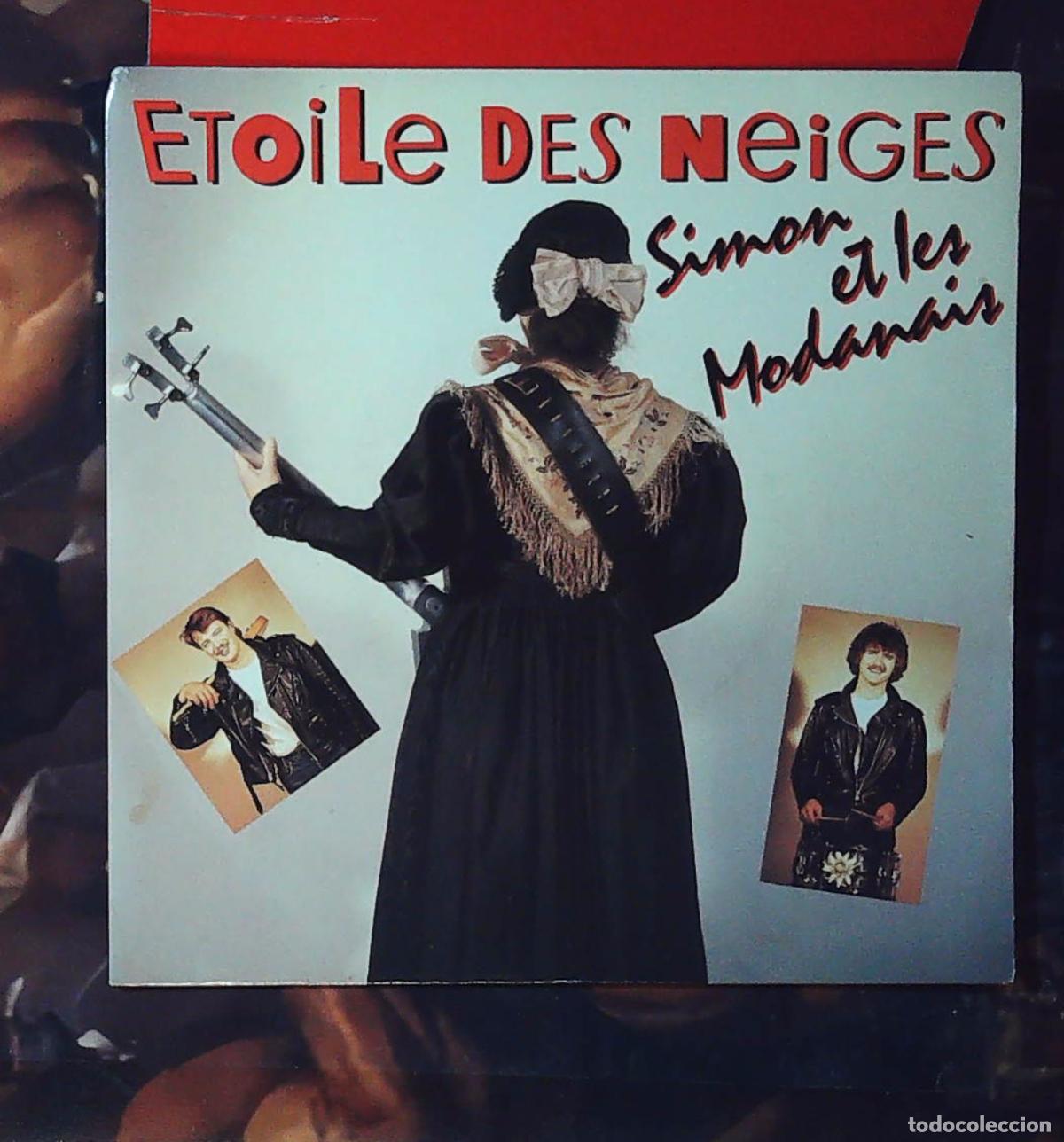 Discos de vinilo: ep frances single etoile des neiges simon et les modanais