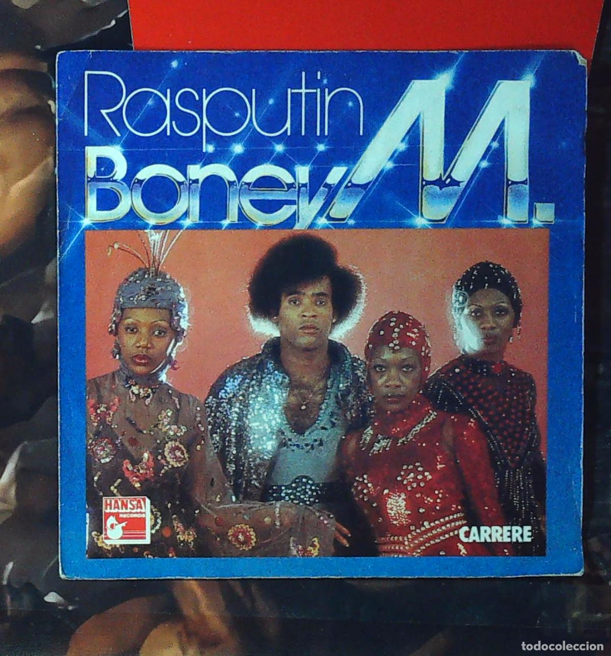 Discos de vinilo: ep frances single boney m rasputin