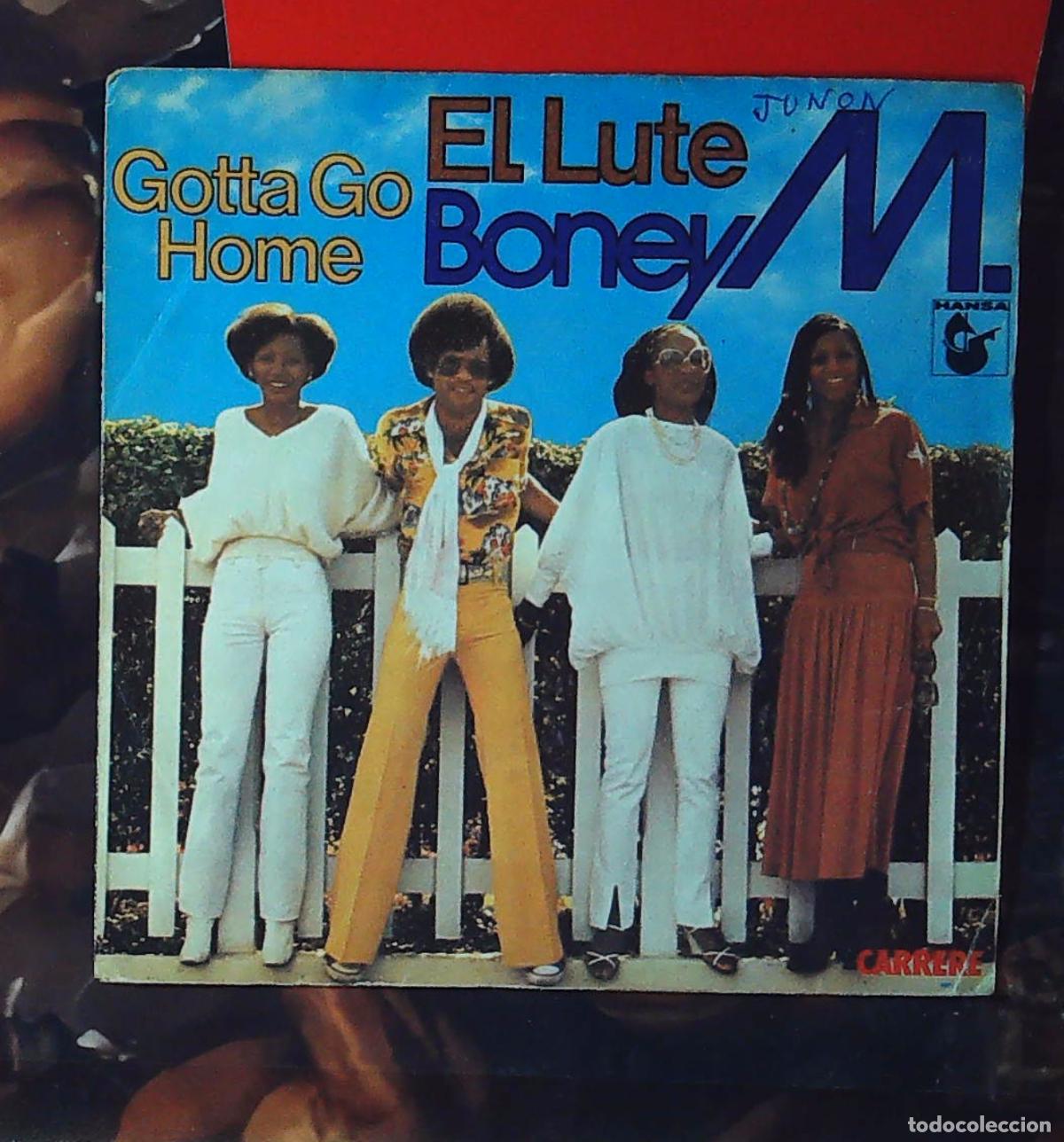 Discos de vinilo: ep frances single boney m gotta go home