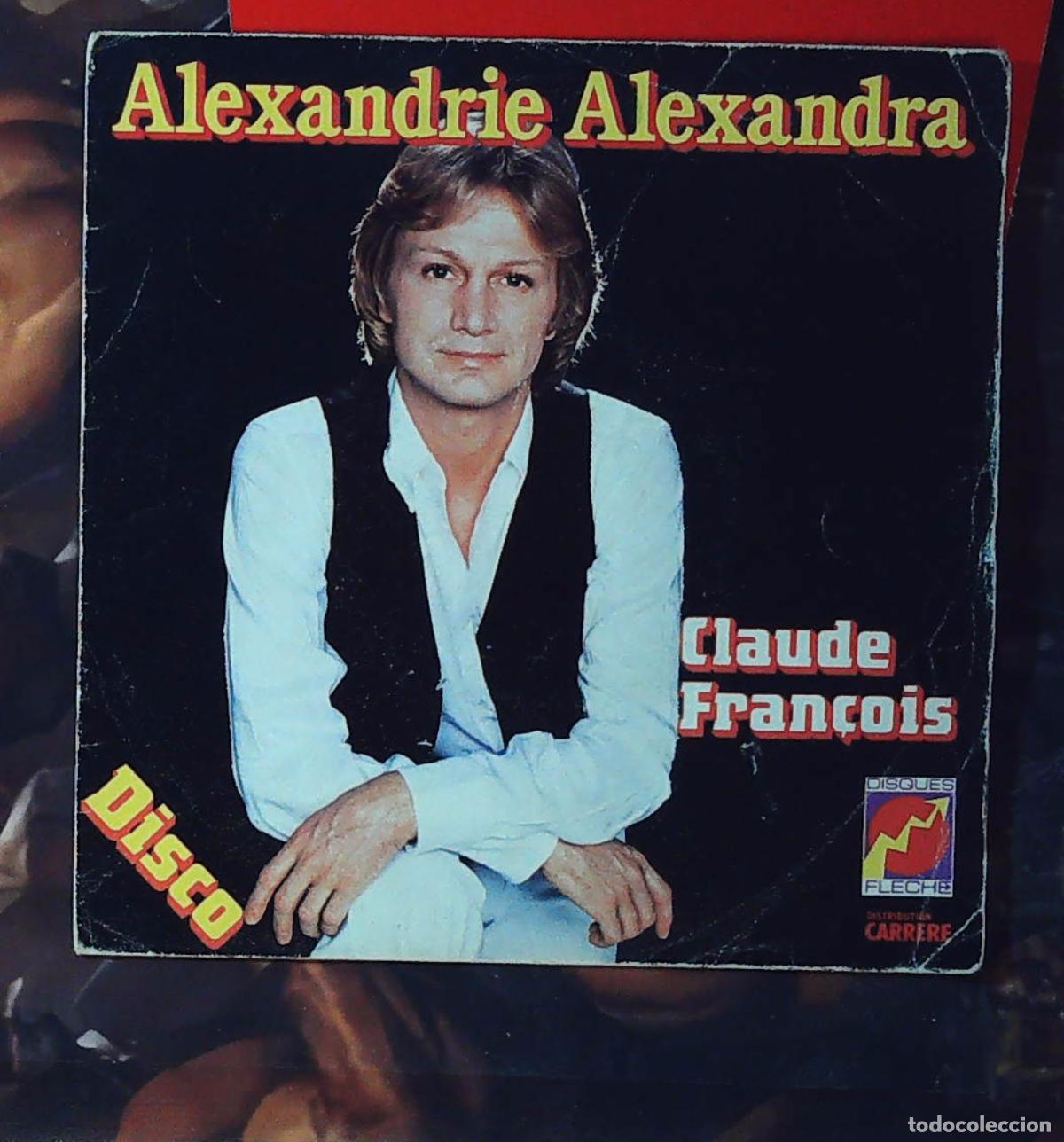 Discos de vinilo: ep frances single claude francois alexandrie alexandra