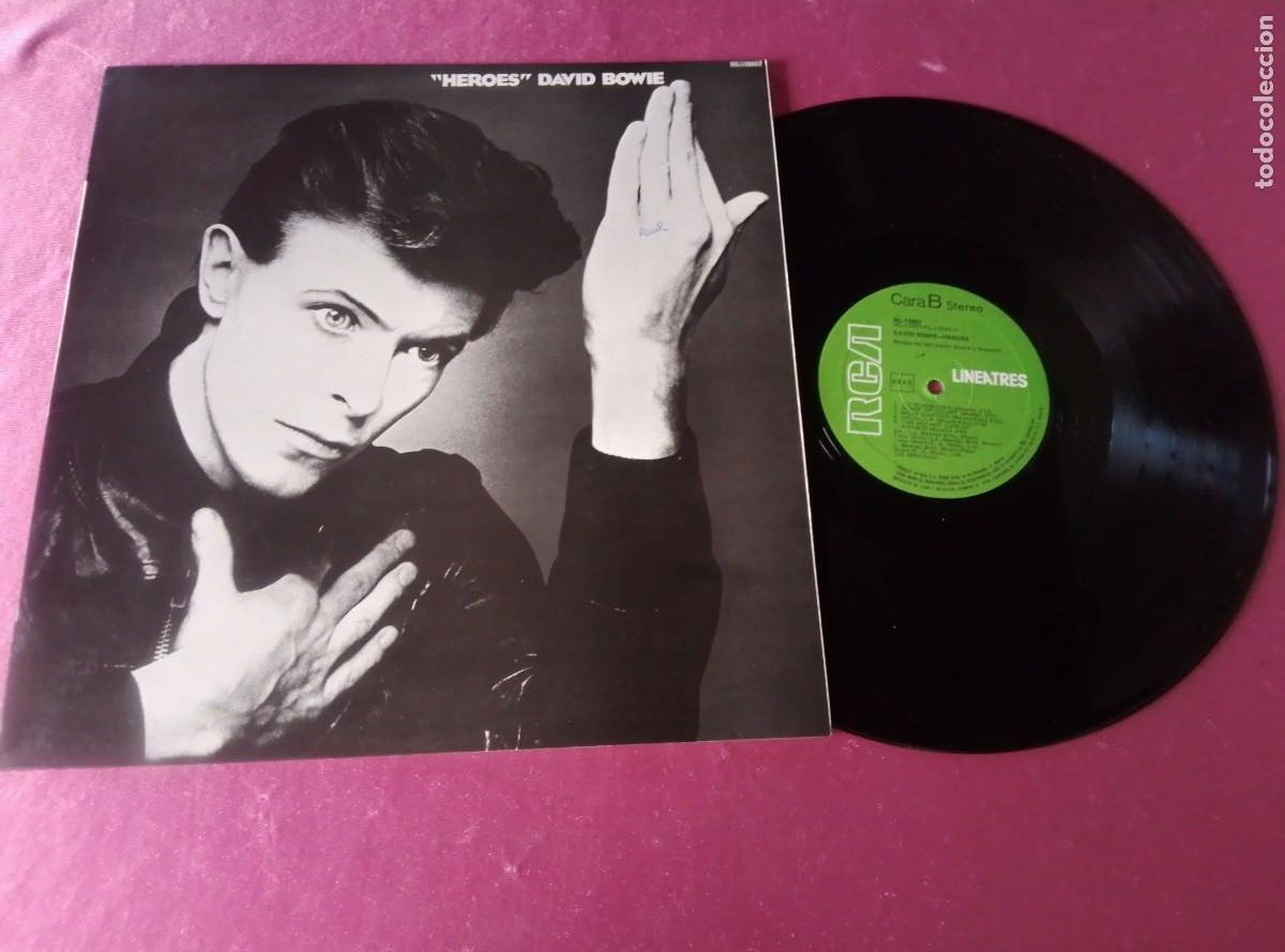 Discos de vinilo: HEROES DAVID BOWIE 1977 LP L32 21