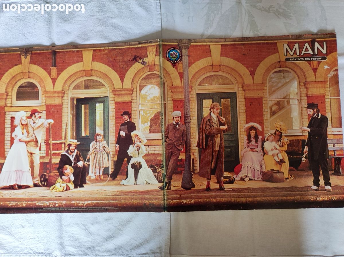 Discos de vinilo: MAN - BACK INTO THE FUTURE - Foto 3
