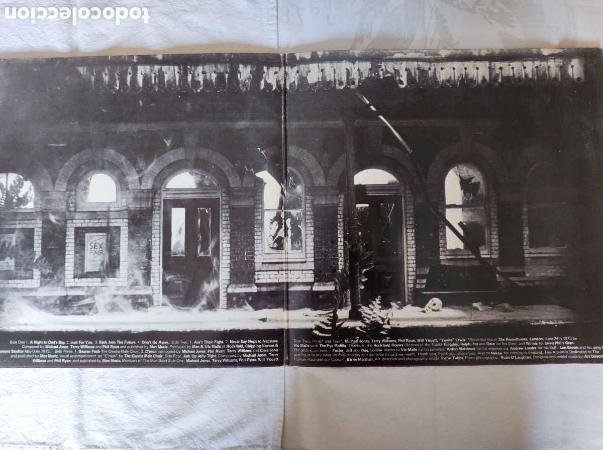 Discos de vinilo: MAN - BACK INTO THE FUTURE - Foto 4