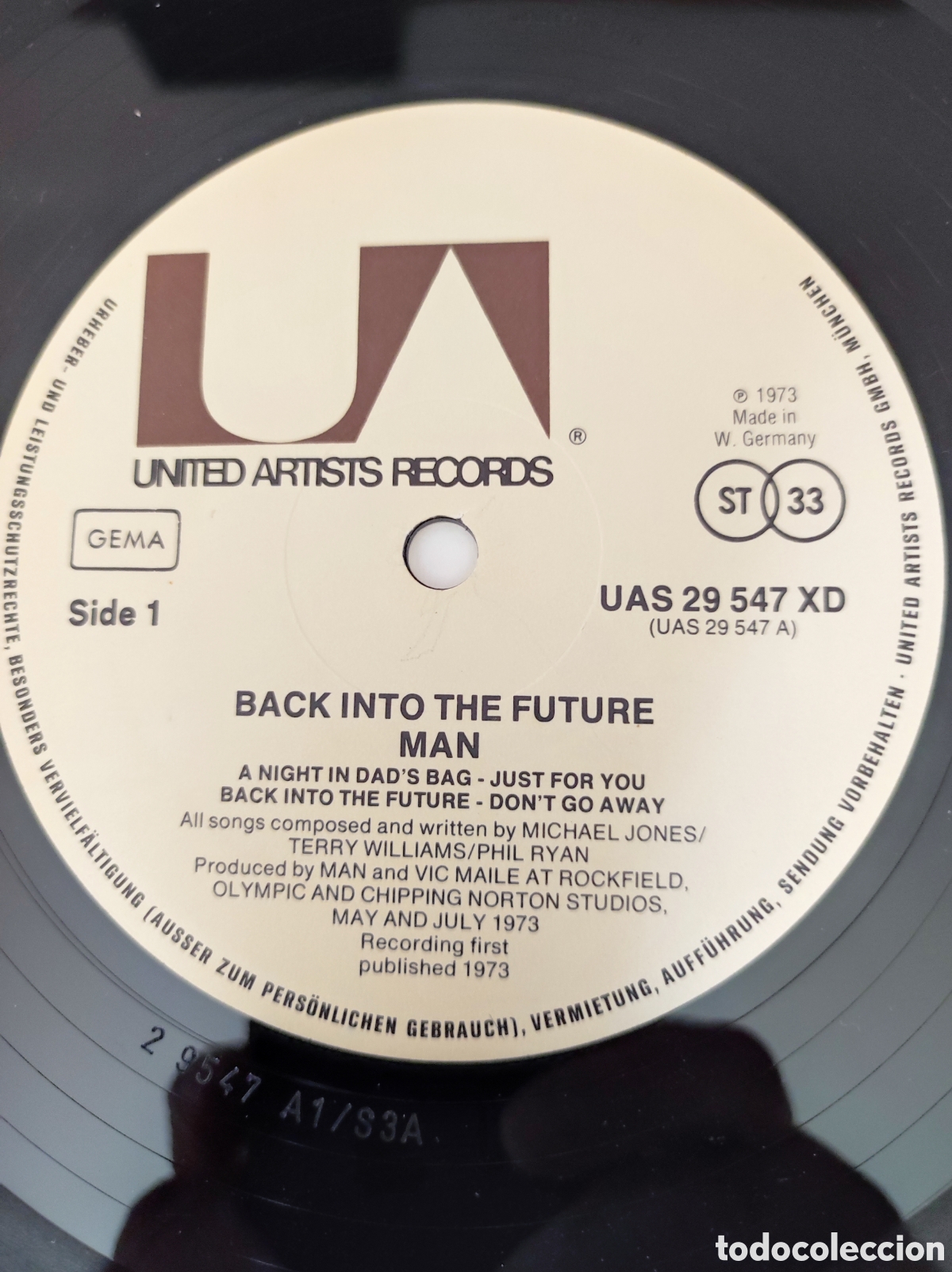 Discos de vinilo: MAN - BACK INTO THE FUTURE - Foto 5