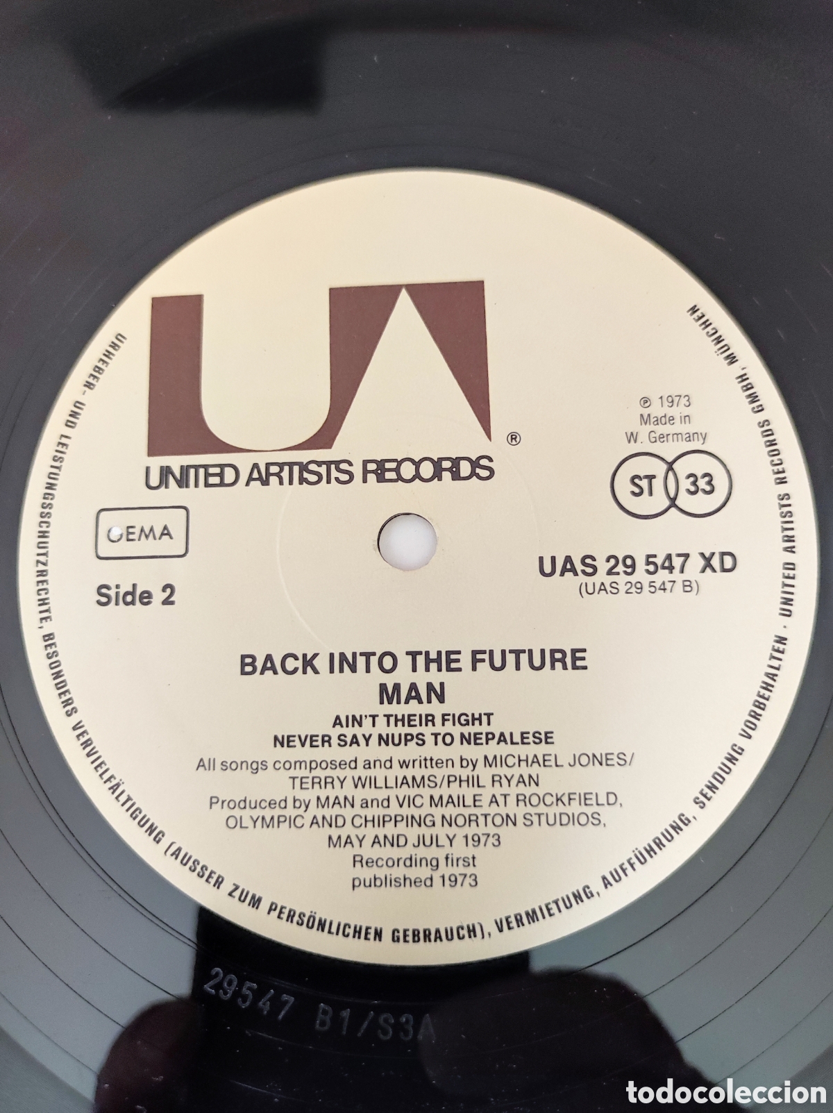 Discos de vinilo: MAN - BACK INTO THE FUTURE - Foto 6