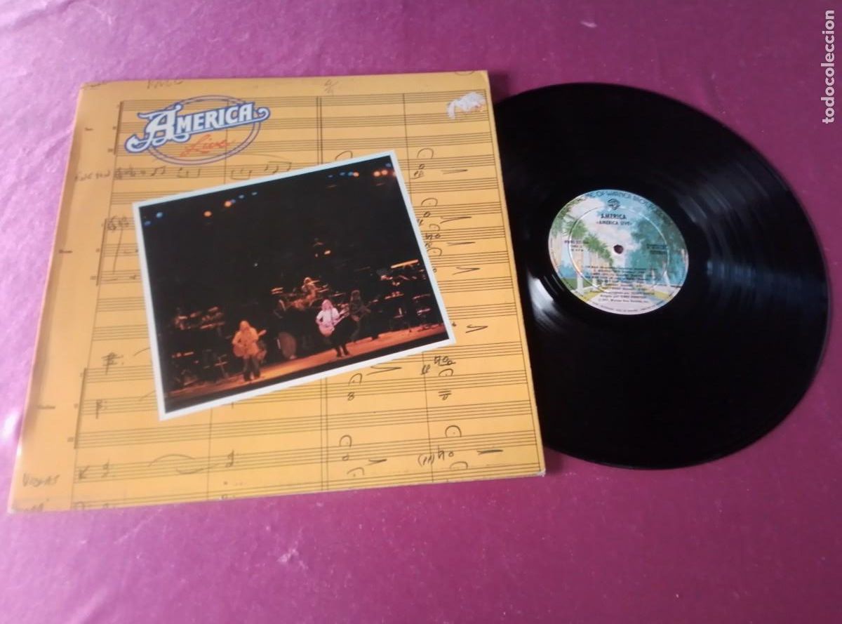 Discos de vinilo: AMERICA LIVE 1977 LP L32 21