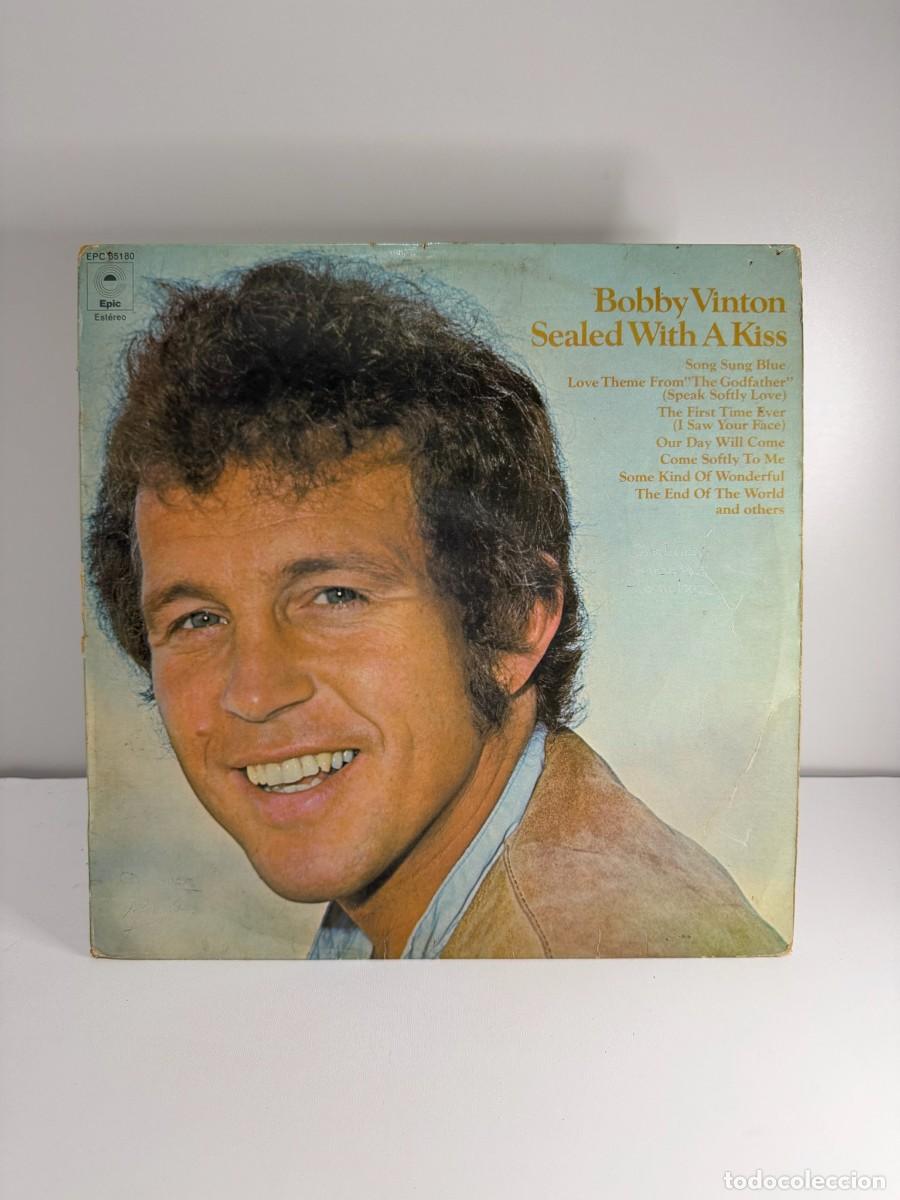 Discos de vinilo: BOBBY VINTON (LP) SEALED WITH A KISS - A&Ntilde;O 1972