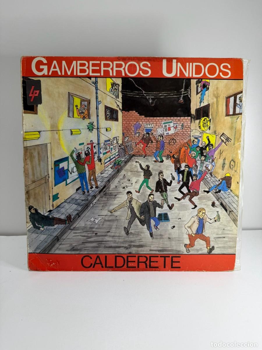 Discos de vinilo: GAMBERROS UNIDOS (LP) CALDERETE - A&Ntilde;O 1986