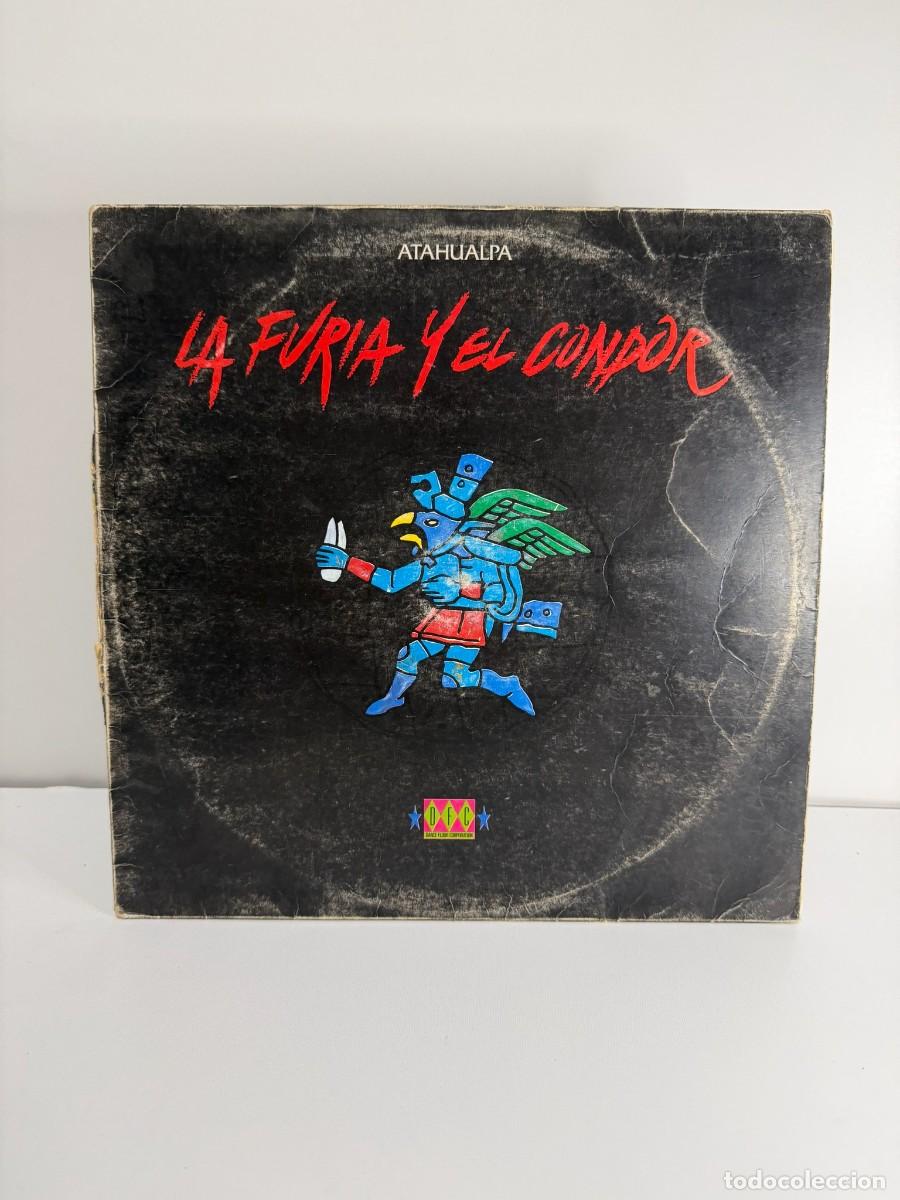 Discos de vinilo: ATAHUALPA (MX) LA FURIA Y EL CONDOR (4 TRACKS) - A&Ntilde;O 1991