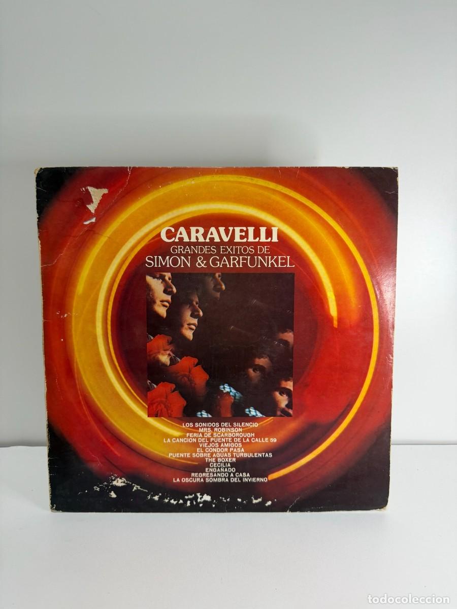 Discos de vinilo: CARAVELLI (LP) GRANDES EXITOS DE SIMON Y GARFUNKEL - A&Ntilde;O 1975