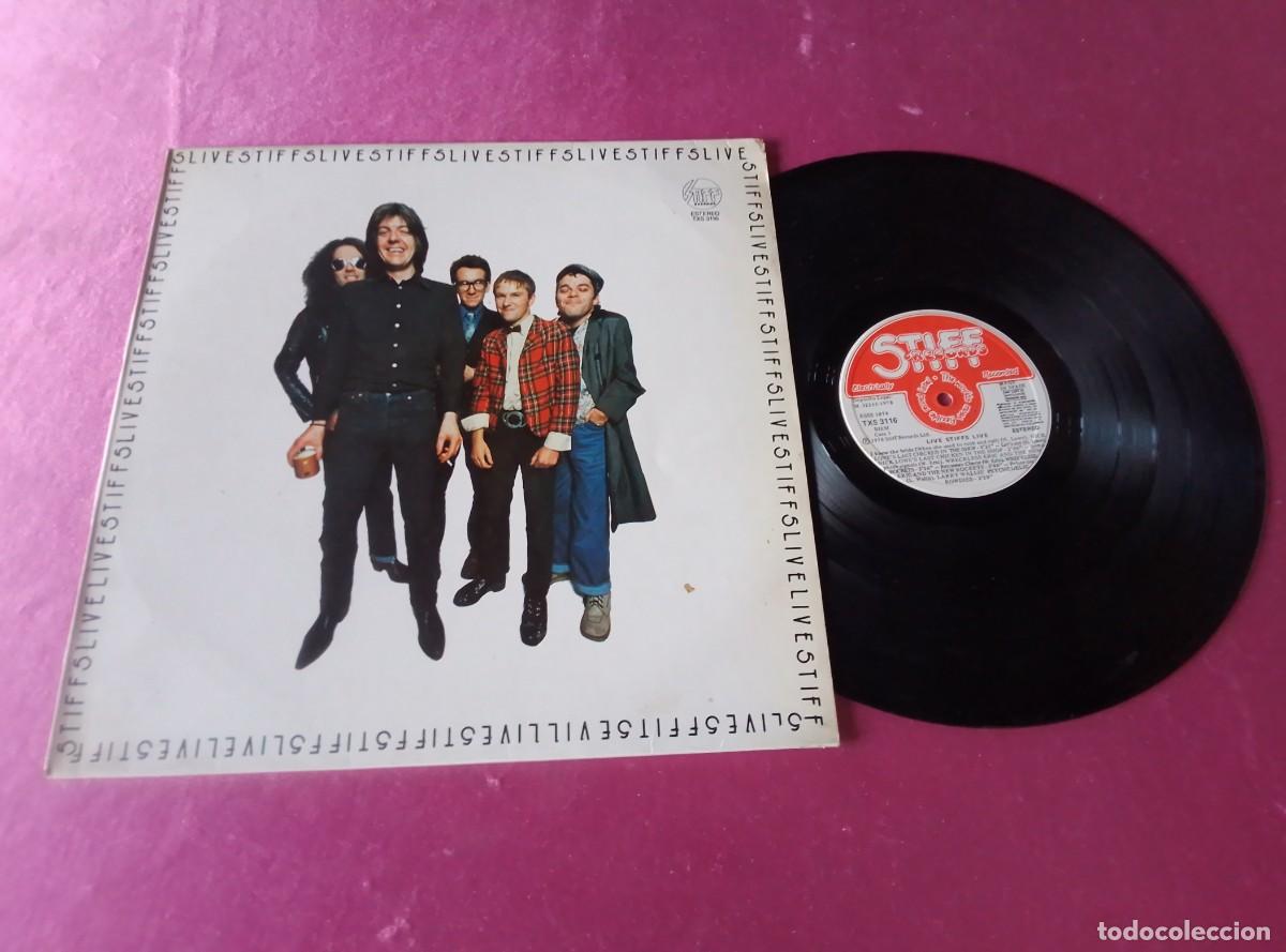 Discos de vinilo: LIVE STIFFS LIVE 1978 LP L32 21