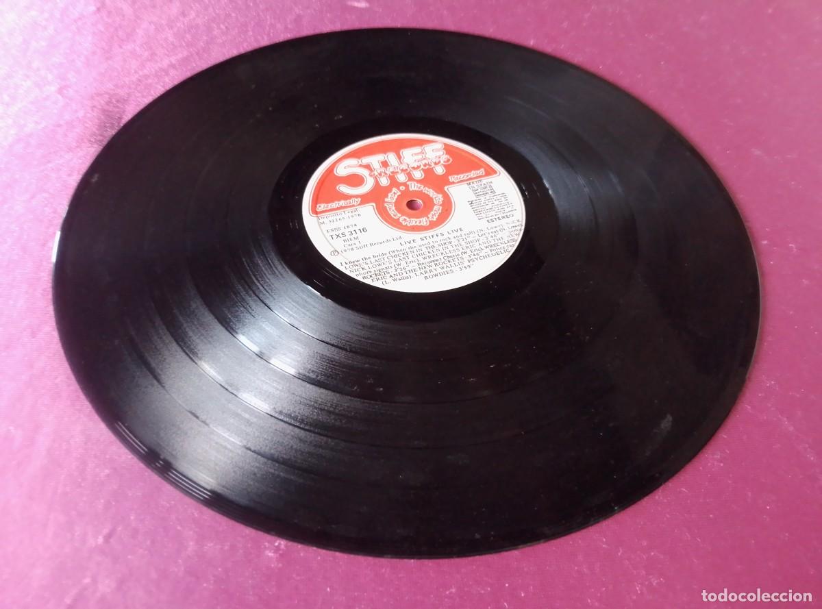 Discos de vinilo: LIVE STIFFS LIVE 1978 LP L32 21 - Foto 3