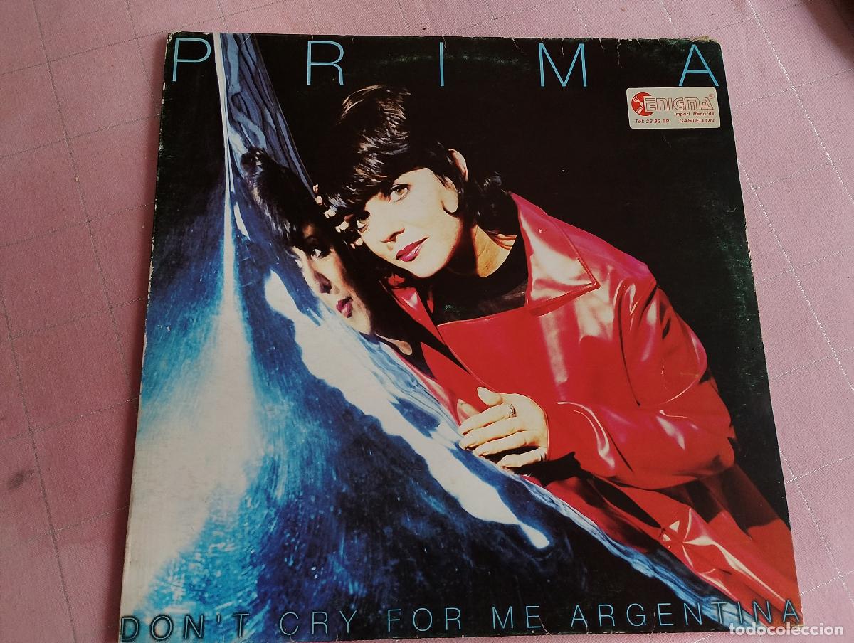 Discos de vinilo: Prima &lrm;&ndash; Dont Cry For Me Argentina, 1996 - Foto 2