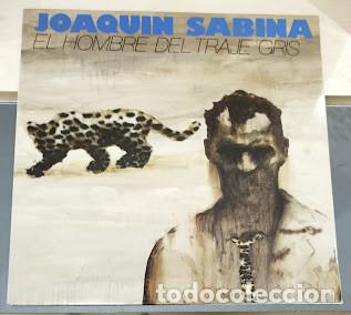 Discos de vinilo: Joaquin Sabina - El Hombre Del Traje Gris - LP Ariola ref. 5C 209322. Ed. espa&ntilde;ola 1988.