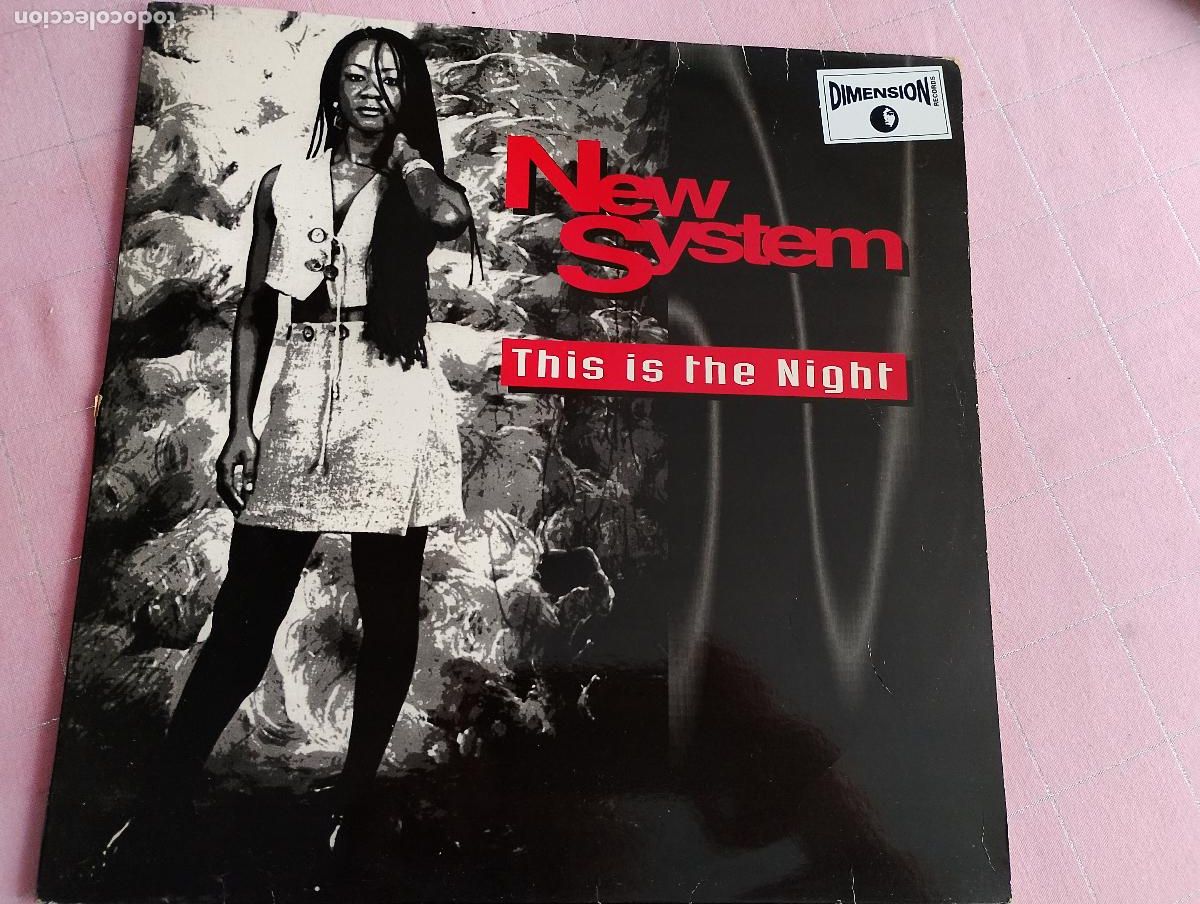 Discos de vinilo: New System &lrm;&ndash; This Is The Night, 1995 techno