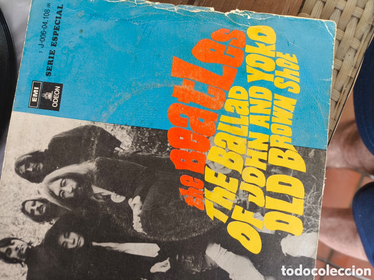 Discos de vinilo: Single de the beatles.lote.T.n.182