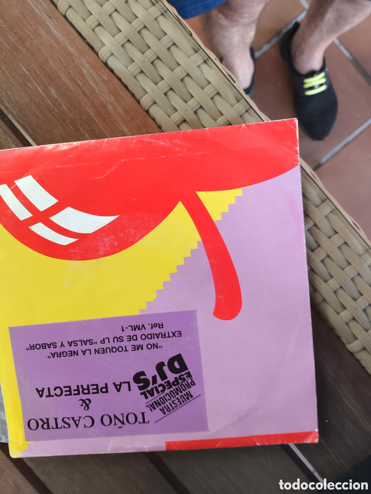 Discos de vinilo: Single de To&ntilde;o castro y la perfecta lote T.n 133