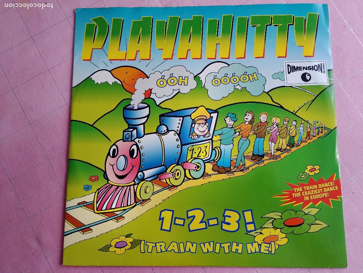 Discos de vinilo: Playahitty &ndash; 1-2-3! (Train With Me),1995 - Foto 2