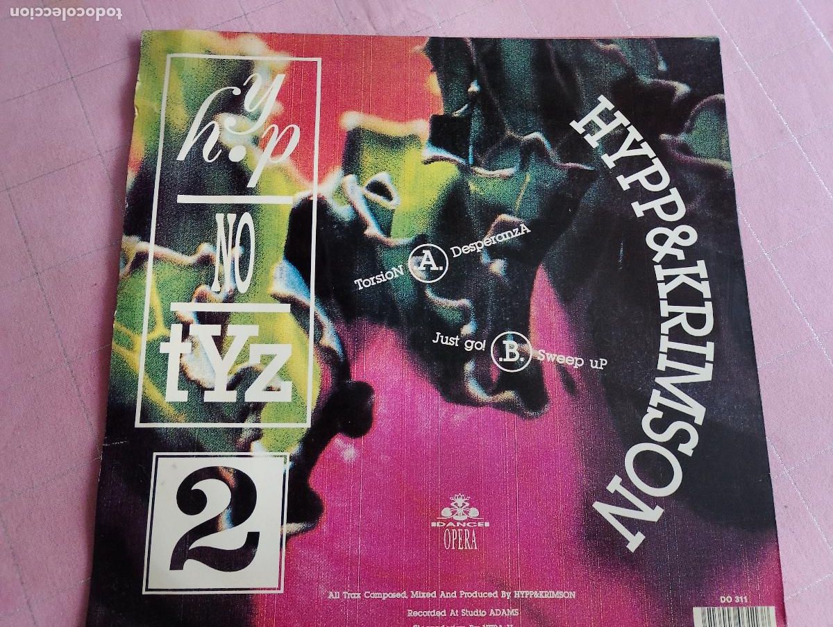 Discos de vinilo: Hypp&Krimson* &ndash; Hyp-No-Tyz 2, 1990, dance opera , techno - Foto 4