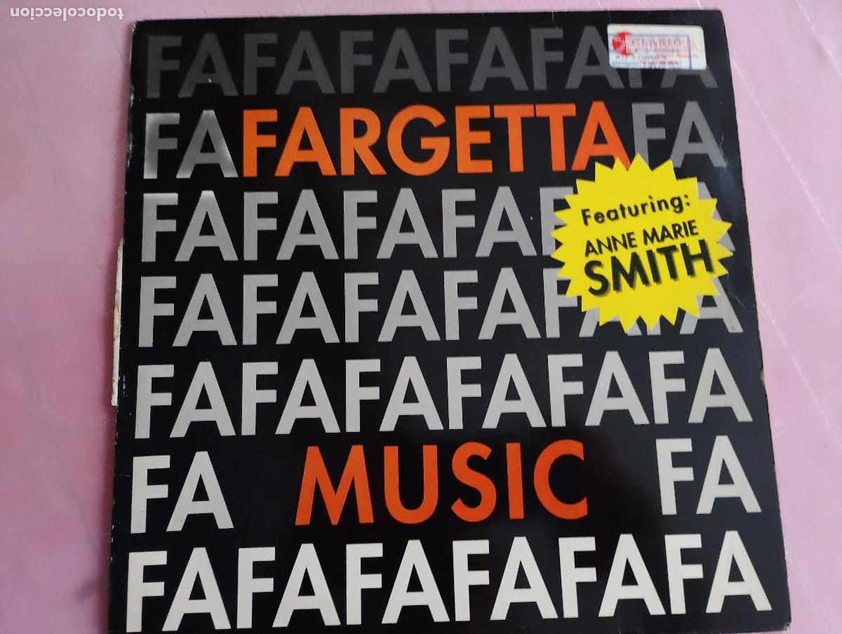 Discos de vinil: Fargetta &ndash; Music,1992, techno,